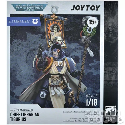 Фигурка JoyToy. Warhammer 40,000: Ultramarines Chief Librarian Tigurius 125179