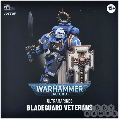 Фигурка JoyToy. Warhammer 40,000: Ultramarines Bladeguard Veteran 02 125176