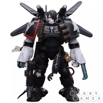 Фигурка JoyToy. Warhammer 40,000: Raven Guard Chapter Master Kayvaan Shrike 125169