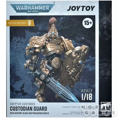 Фигурка JoyToy. Warhammer 40,000: Custodian Guard with Sentinel Blade and Praesidium Shield 125148