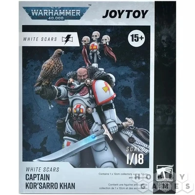 Фигурка JoyToy. Warhammer 40,000: White Scars Captain Kor'sarro Khan 102384