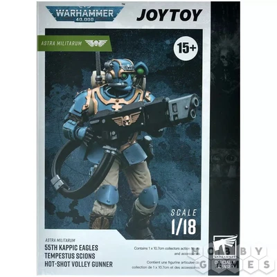 Фигурка JoyToy. Warhammer 40,000: Astra Militarum 55th Kappic Eagles Hot-shot Volley Gunner 102364