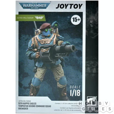 Фигурка JoyToy. Warhammer 40,000: Astra Militarum 55th Kappic Eagles Grenadier 102362