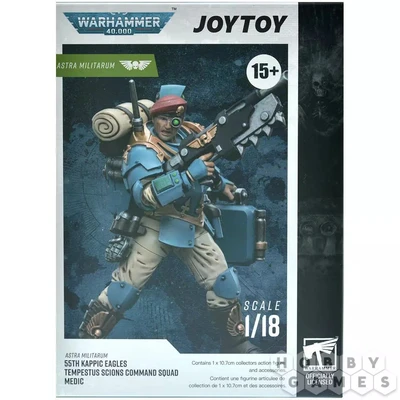 Фигурка JoyToy. Warhammer 40,000: Astra Militarum 55th Kappic Eagles Medic 102361