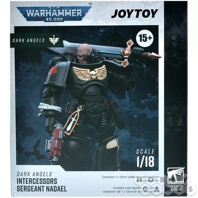 Фигурка JoyToy. Warhammer 40,000: Dark Angels Intercessors Sergeant Nadael 101939