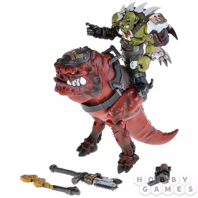 Фигурка JoyToy. Warhammer 40,000: Orks Squighog Nob on Smasha Squig 100158