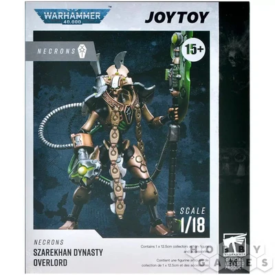 Фигурка JoyToy. Warhammer 40,000: Necrons Szarekhan Dynasty Overlord 100151