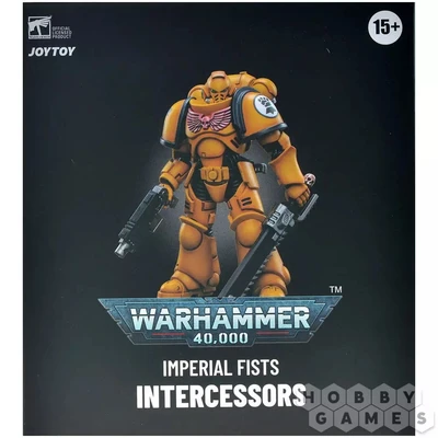 Фигурка JoyToy. Warhammer 40,000: Imperial Fists Intercessors 100141