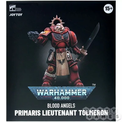 Фигурка JoyToy. Warhammer 40,000: Blood Angels Primaris Lieutenant Tolmeron 100122