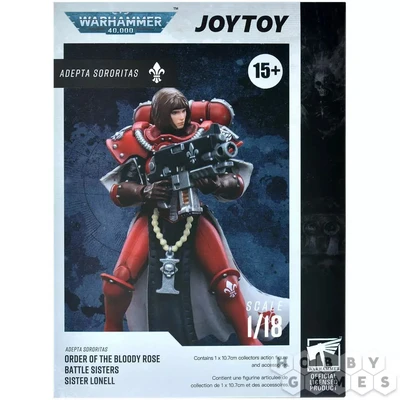Фигурка JoyToy. Warhammer 40,000: Adepta Sororitas Order of the Bloody Rose Sister Lonell 100109