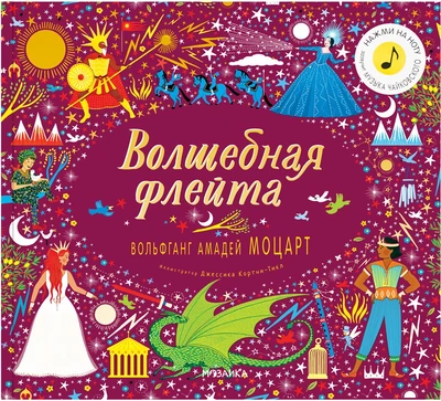 Великие композиторы – детям. Волшебная флейта. Вольфганг Амадей Моцарт 9786304000000