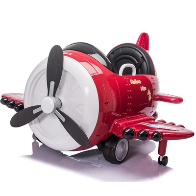 Детский электромобиль - самолет 12V - JJ20201-RED JJ20201-RED