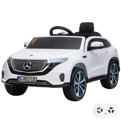 Детский электромобиль Mercedes EQC 400 12V 2WD - HL378-WHITE HL378-WHITE-12V