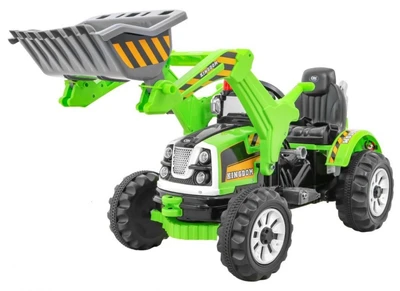Детский электромобиль трактор на аккумуляторе 12V / зеленый - JS328A-GREEN JS328A-GREEN