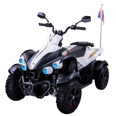 Детский спортивный электроквадроцикл Dongma ATV White 12V - DMD-268B-W DMD-268B-WHITE