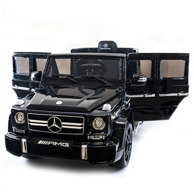 Детский электромобиль Mercedes Benz G63 LUXURY 2.4G - Black - HL168-LUX-B HL168-LUX-BLACK-PAINT