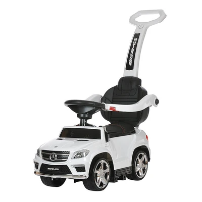 Детский электромобиль - каталка Mercedes GL63 AMG White LUXURY - SX1578H SX1578H-WHITE