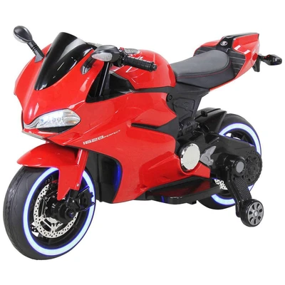 Детский электромобиль - мотоцикл Ducati Red - SX1628-G SX1628-G-RED