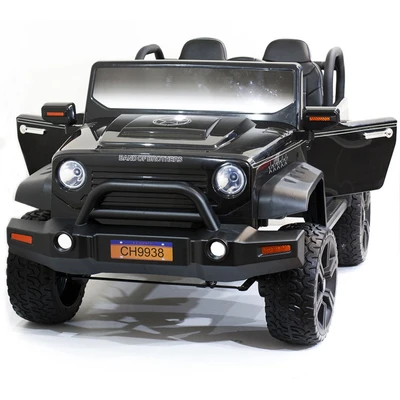 Детский электромобиль Jeep Hunter Black с полным приводом - CH9938 CH9938-BLACK