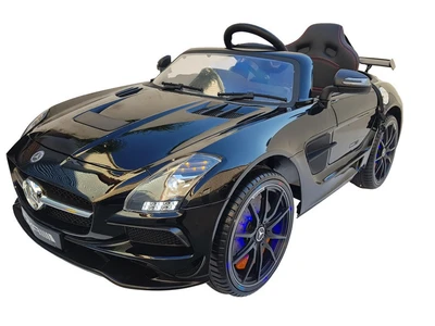 Электромобиль Mercedes-Benz SLS AMG Black - SX128-S SX128-BLACK-PAINT