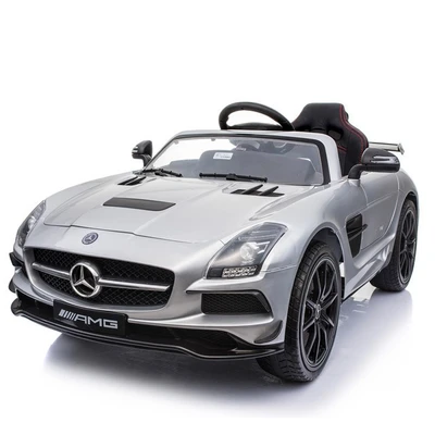 Электромобиль Mercedes-Benz SLS AMG Silver - SX128-S SX128-SILVER-PAINT