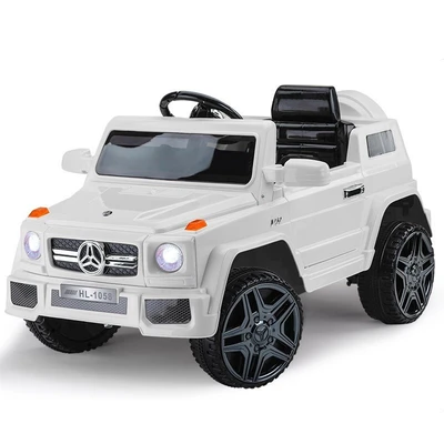 Детский электромобиль Mercedes G Style 12V - HL-1058-WHITE HL-1058-WHITE