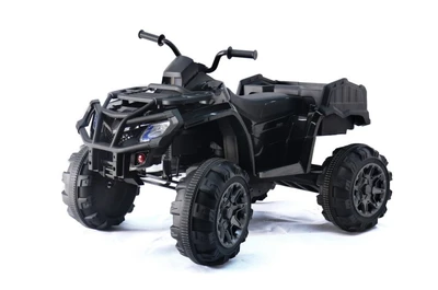 Детский квадроцикл Grizzly Next Black 4WD с пультом управления 2.4G - BDM0909 BDM0909-BLACK-4RC
