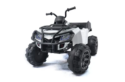 Детский квадроцикл Grizzly Next White 4WD с пультом управления 2.4G - BDM0909 BDM0909-WHITE-4RC