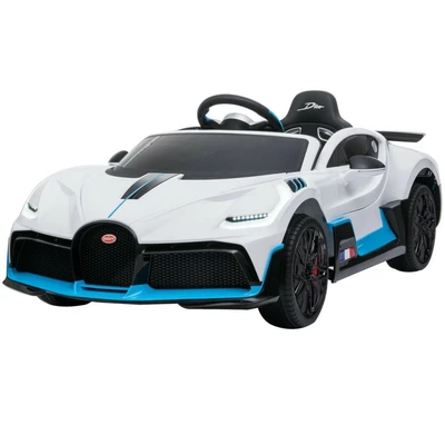 Детский электромобиль Bugatti Divo 12V - WHITE - HL338 HL338-LUX-WHITE