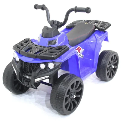 Детский квадроцикл R1 на резиновых колесах 6V - 3201-BLUE BRJ-3201-BLUE