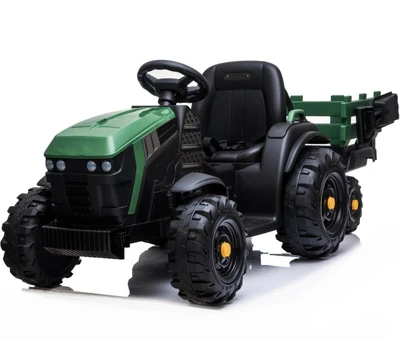 Детский электромобиль Bettyma трактор с прицепом 2WD 12V - BDM0925-GREEN BDM0925-GREEN
