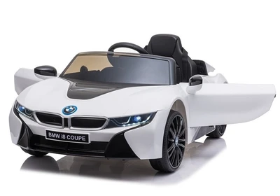 Детский электромобиль BMW i8 Coupe 12V - JE1001-WHITE JE1001-WHITE
