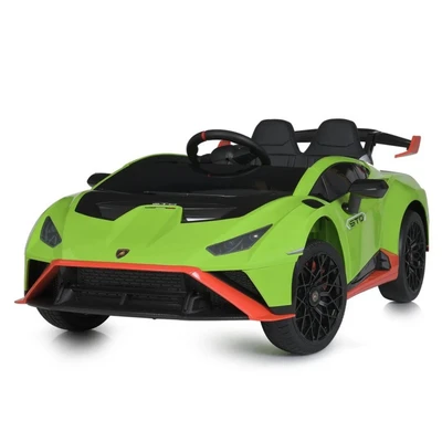 Электромобиль для дрифта LAMBORGHINI HURACAN STO 24V - SMT-555-GREEN SMT-555-GREEN