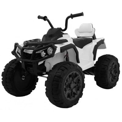 Детский квадроцикл Grizzly ATV 4WD White 12V с пультом управления - BDM0906-4 BDM0906-4-WHITE-RC