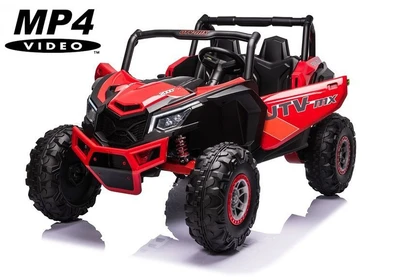Детский электромобиль XMX Багги (красный, MP4, EVA, 4WD, 24V) - XMX613-4WD-24V-RED-MP4 XMX613-4WD-24V-RED-MP4