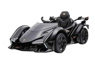 Детский электромобиль Lamborghini V12 Vision Gran Turismo 4WD 12V - HL528-LUX-BLACK HL528-LUX-BLACK