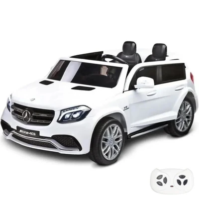 Электромобиль Mercedes Benz GLS63 (белый, 4WD, 12V) - HL228 HL228-WHITE