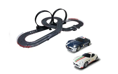 Гоночный автотрек Top Racer Alfa Romeo 1:43 (2 машинки, 6 метров) - TR-01L TR-01L
