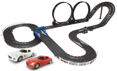 Гоночный автотрек Top Racer Merсedes SLS 1:43 (2 машинки, 8 метров) - TR-05L TR-05L