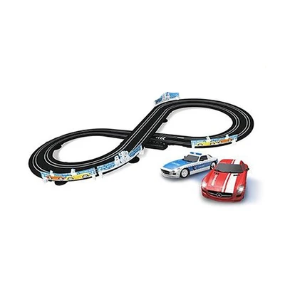 Гоночный трек от сети Mercedes SLS (длина трека 2,5 м, 2 машинки) - MR-01L MR-01L