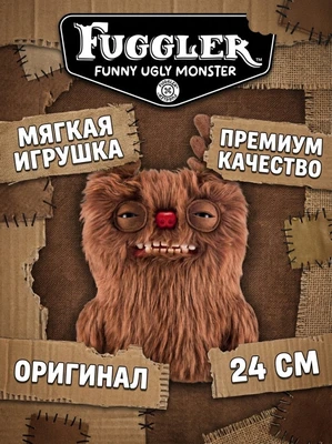 Мягкая игрушка FUGGLER Праздничный Олень - 15729G 15729G