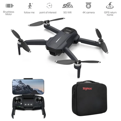 Радиоуправляемый квадрокоптер SYMA W5 FPV GPS 4K 5G - SYMA-W5 SYMA-W5