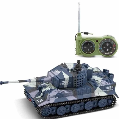 Радиоуправляемый танк Great Wall Tiger (серый камуфляж, 40MHz, 1:72) - 2117-3 2117-3