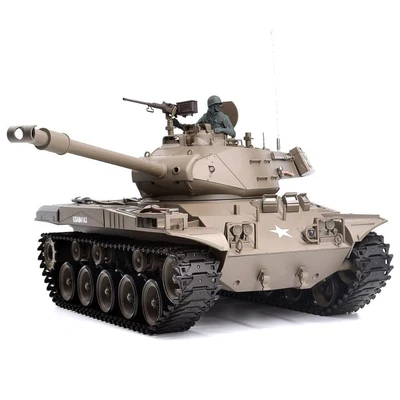 Радиоуправляемый танк Heng Long US M41A3 Bulldog масштаб 1:16 2.4 G - 3839-1 V7.0 HL-3839-1-V7