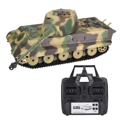 Радиоуправляемый танк Heng Long King Tiger V7.0 масштаб 1:16 2.4G - 3888A-1 V7.0 HL-3888A-1-V7
