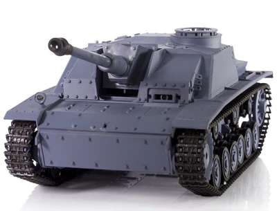 Радиоуправляемый танк Heng Long Sturmgeschutz III (Германия) Upg V7.0 масштаб 1:16 - 3868-1Upg V7 HL-3868-1-S-V7