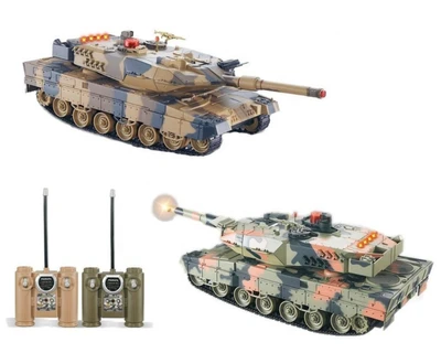 Радиоуправляемый танковый бой Huan Qi Abrams vs Abrams 1:24 2.4G - HQ558 HQ558