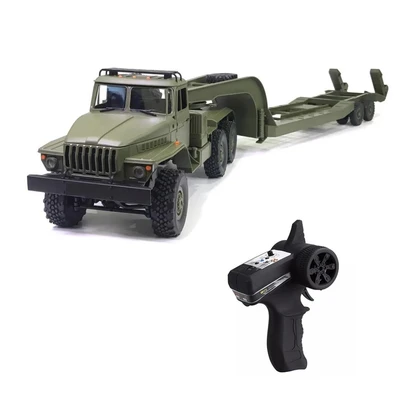 Радиоуправляемый внедорожник WPL Советский военный грузовик Урал с траллом 4WD 1:16 - WPLB-36-3 WPLB-36-3