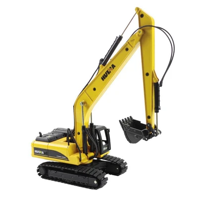 Металлический гусеничный экскаватор HuiNa Toys 1:50 - HN1722-YELLOW HN1722-YELLOW