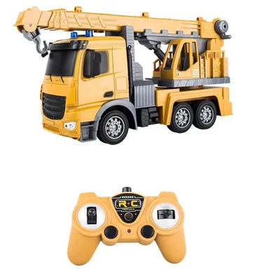 Радиоуправляемый грузовик - кран (свет, звук, масштаб 1:24) - YT55-8 YT55-8